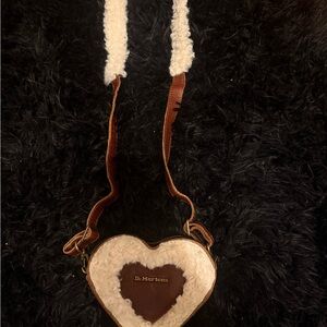 Dr. Martens Brown and Cream Heart Bag